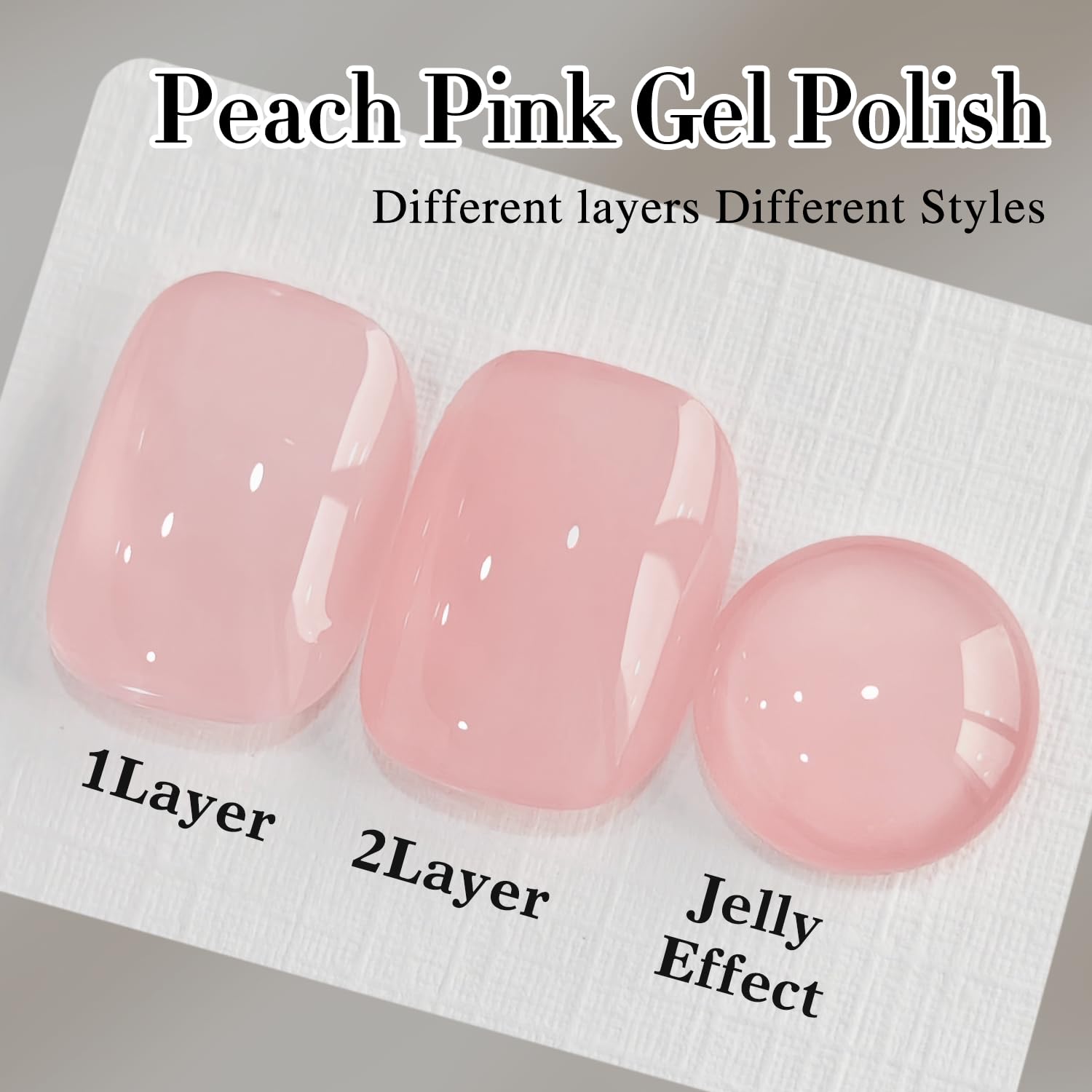 Double Rhythm vernis gel rose jelly, idée cadeau idéale pour amies et proches.