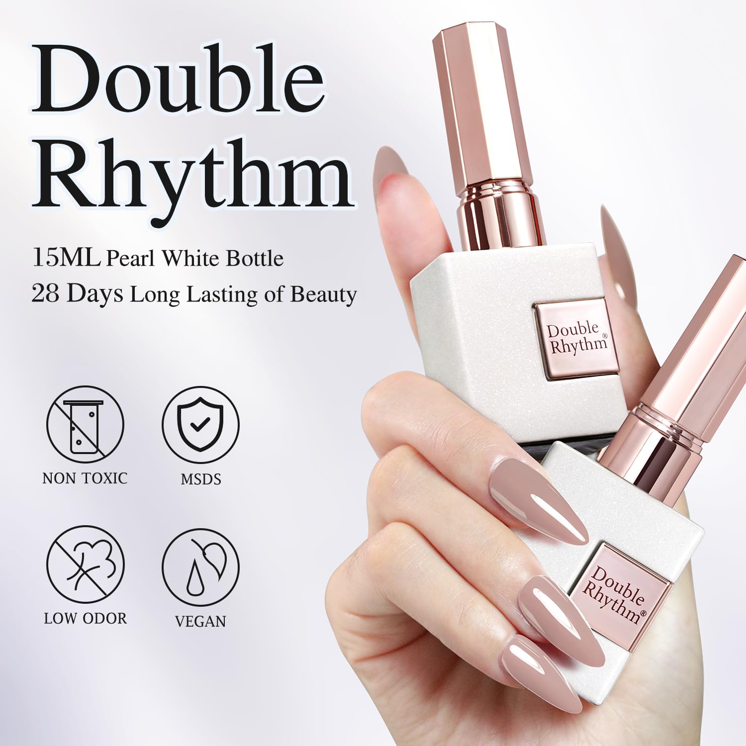 Consignes de sécurité et conseils d’utilisation pour Double Rhythm Gel Polish.