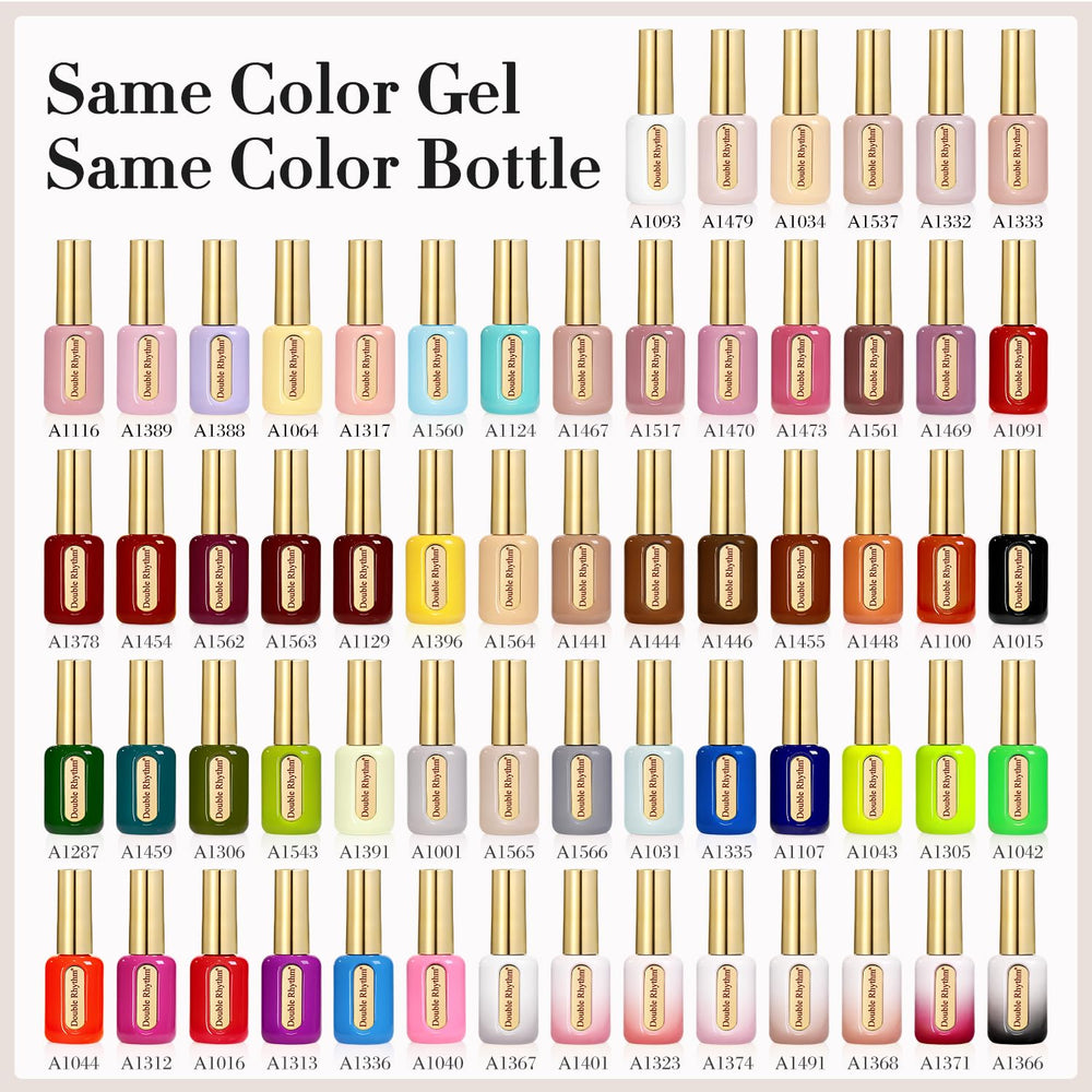 Test cutané recommandé avant l'application du vernis Double Rhythm.