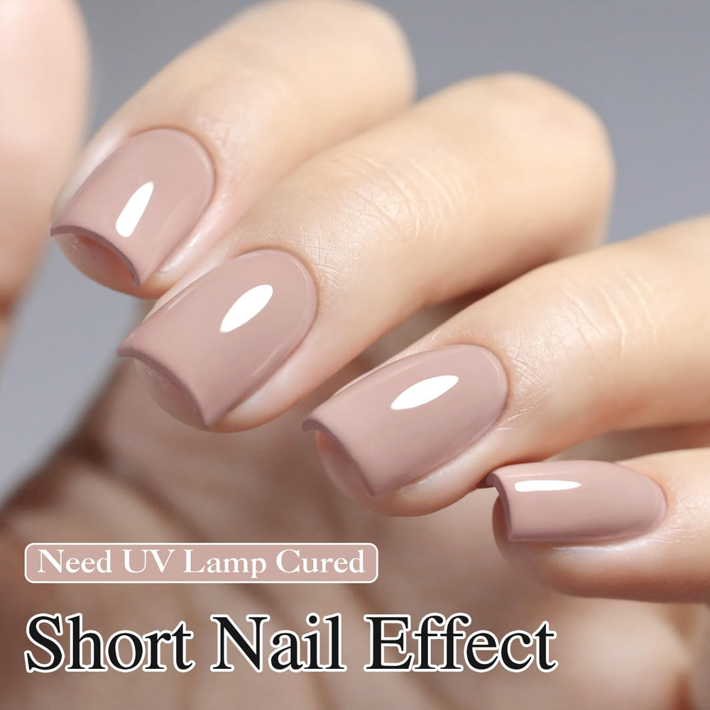 Texture jelly translucide du Double Rhythm Gel Polish pour un effet discret.