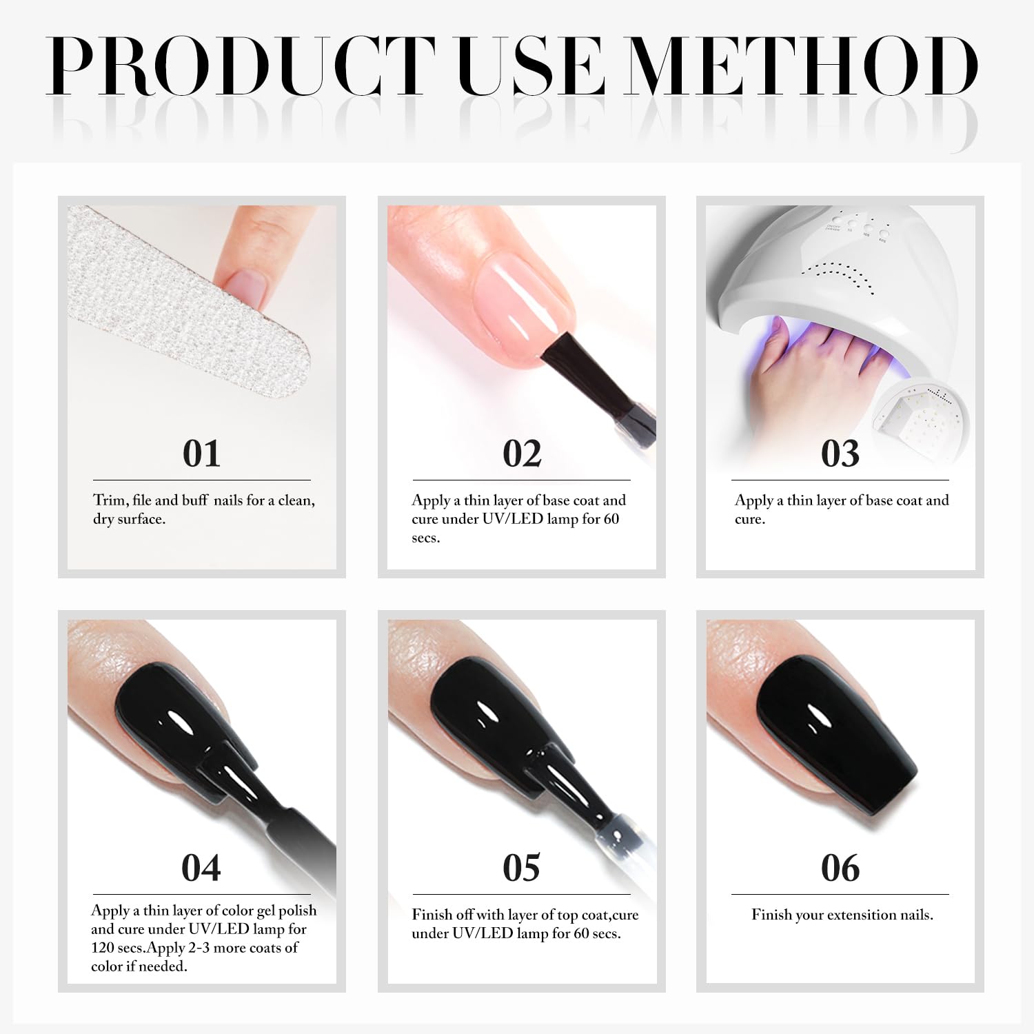 Kit vernis gel Double Rhythm pour DIY à domicile.