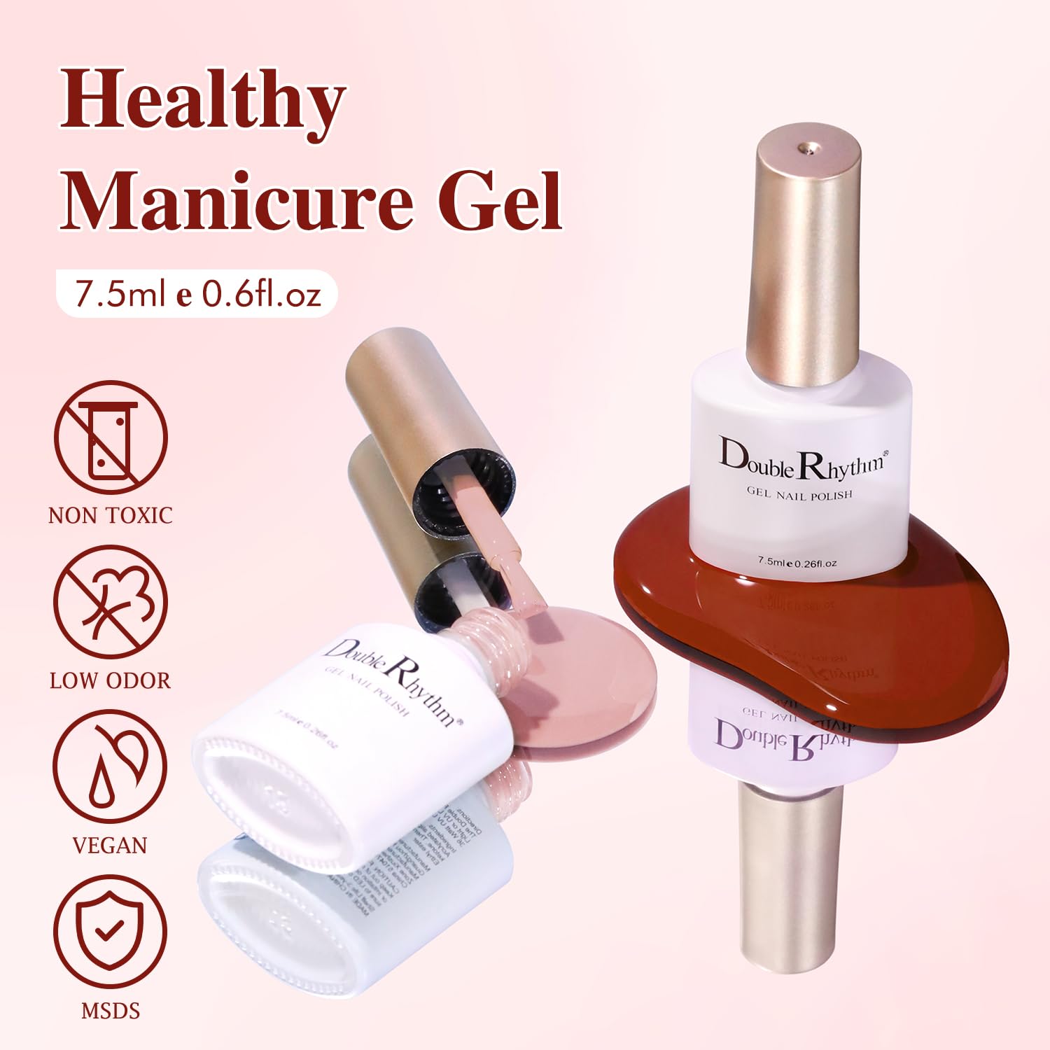 Démonstration Double Rhythm: atelier maison pour appliquer le vernis gel.
