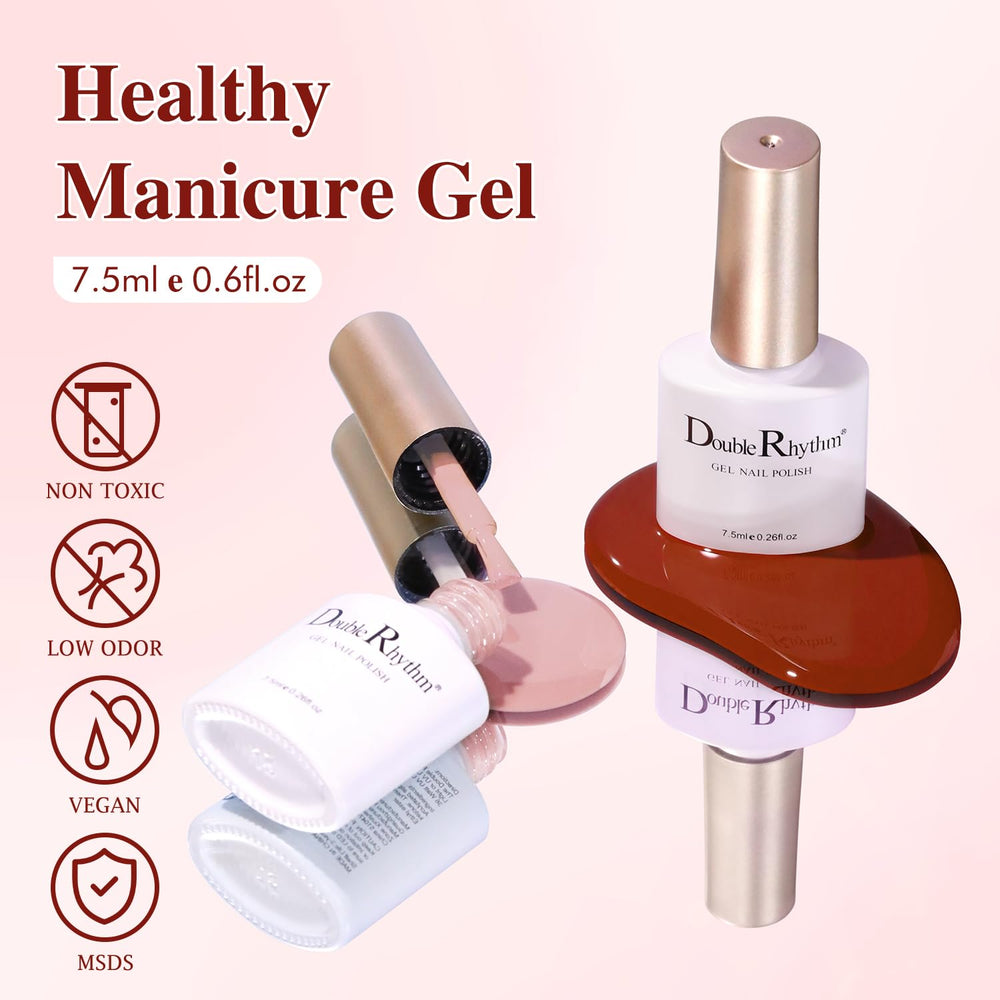 Démonstration Double Rhythm: atelier maison pour appliquer le vernis gel.