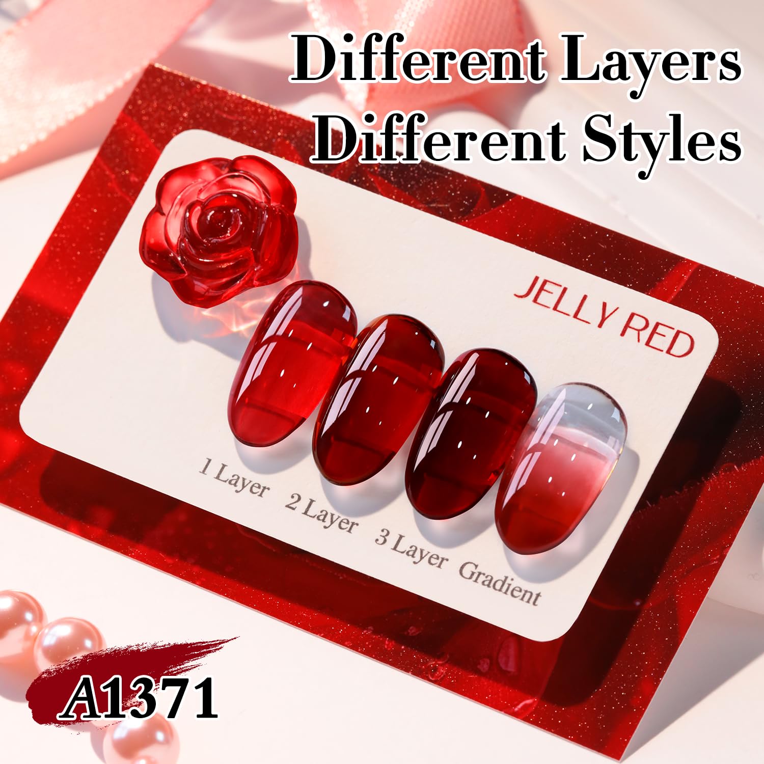 Pinceau d’application Double Rhythm, vernis gel pour une pose nette.
