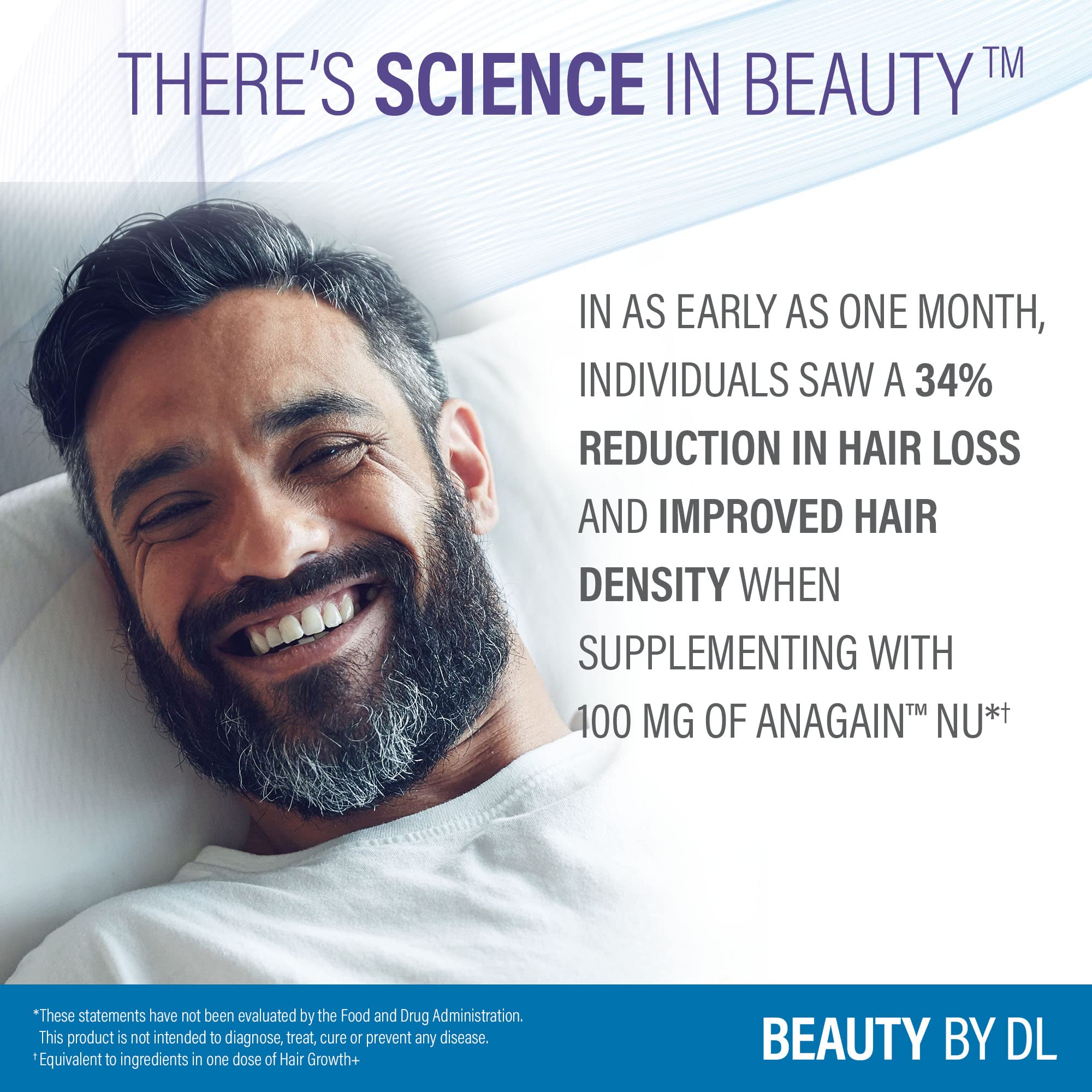 Zinc et taurine dans Hair Growth+, cofacteurs pour le soutien des follicules capillaires.