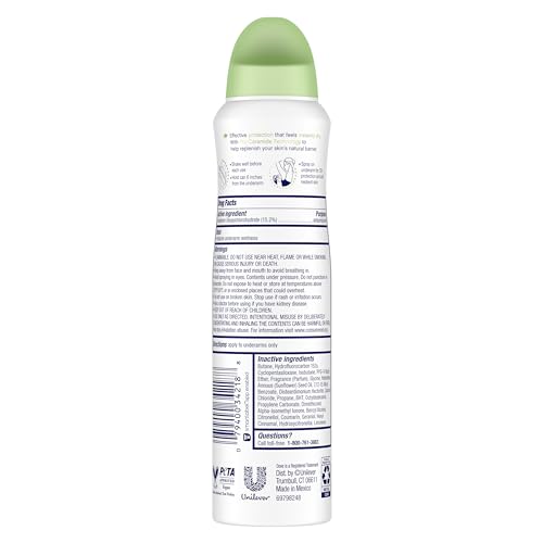 Dove Advanced Care Cool Essentials, application sous les aisselles, apporte fraîcheur et simplicité.