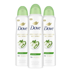 Dove Advanced Care Cool Essentials, bouteille spray, offre une protection longue durée.