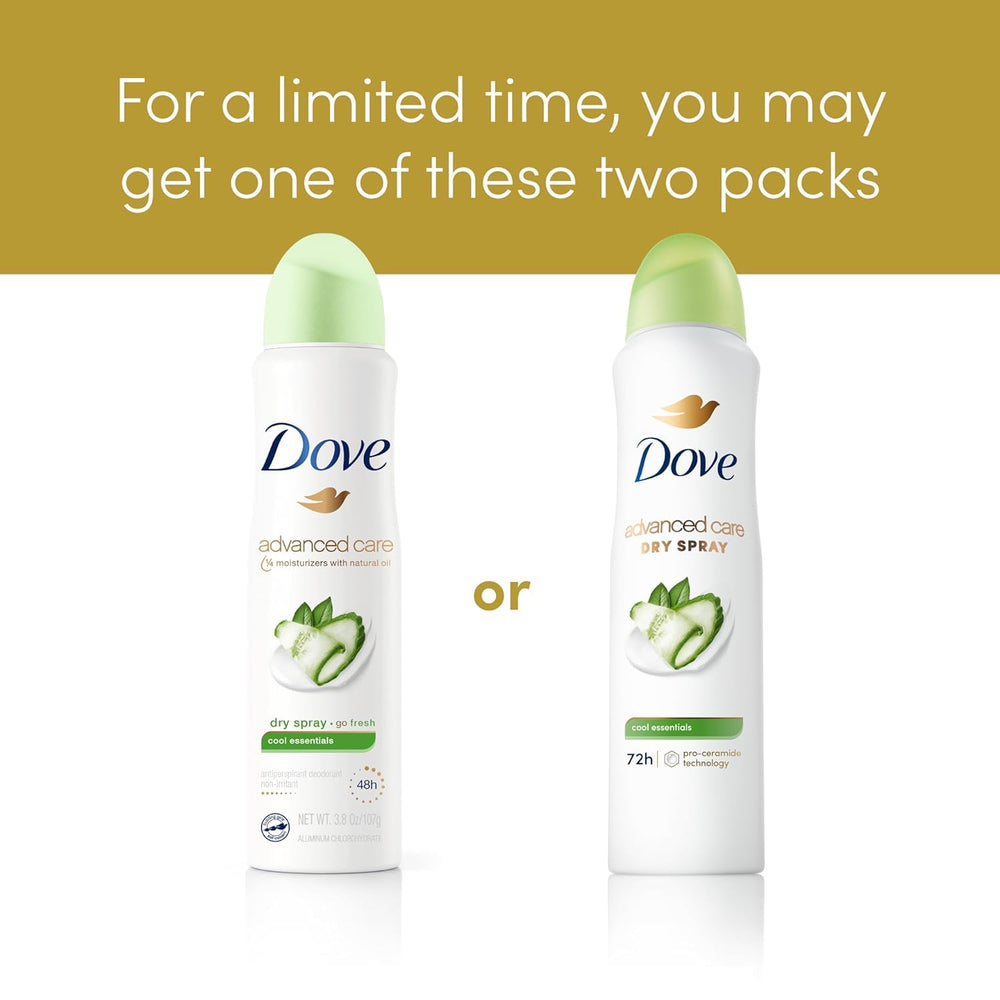 Dove Advanced Care Cool Essentials: fragrance poire-concombre-melon pour une sensation rafraîchissante.