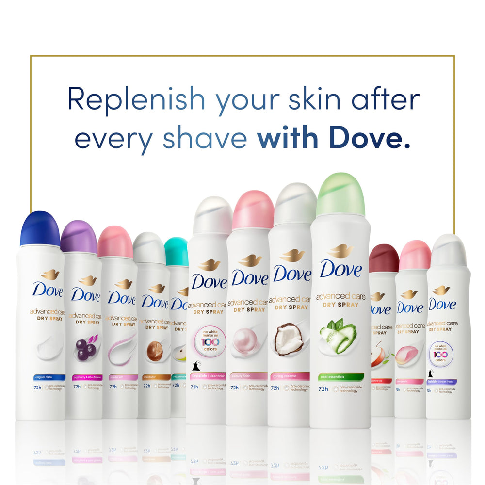 Dove Advanced Care Cool Essentials s'intègre facilement à la routine matin et booste la fraîcheur.