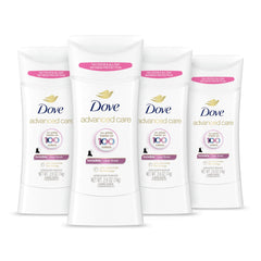 Dove Advanced Care Stick invisible avec finition claire sans traces.
