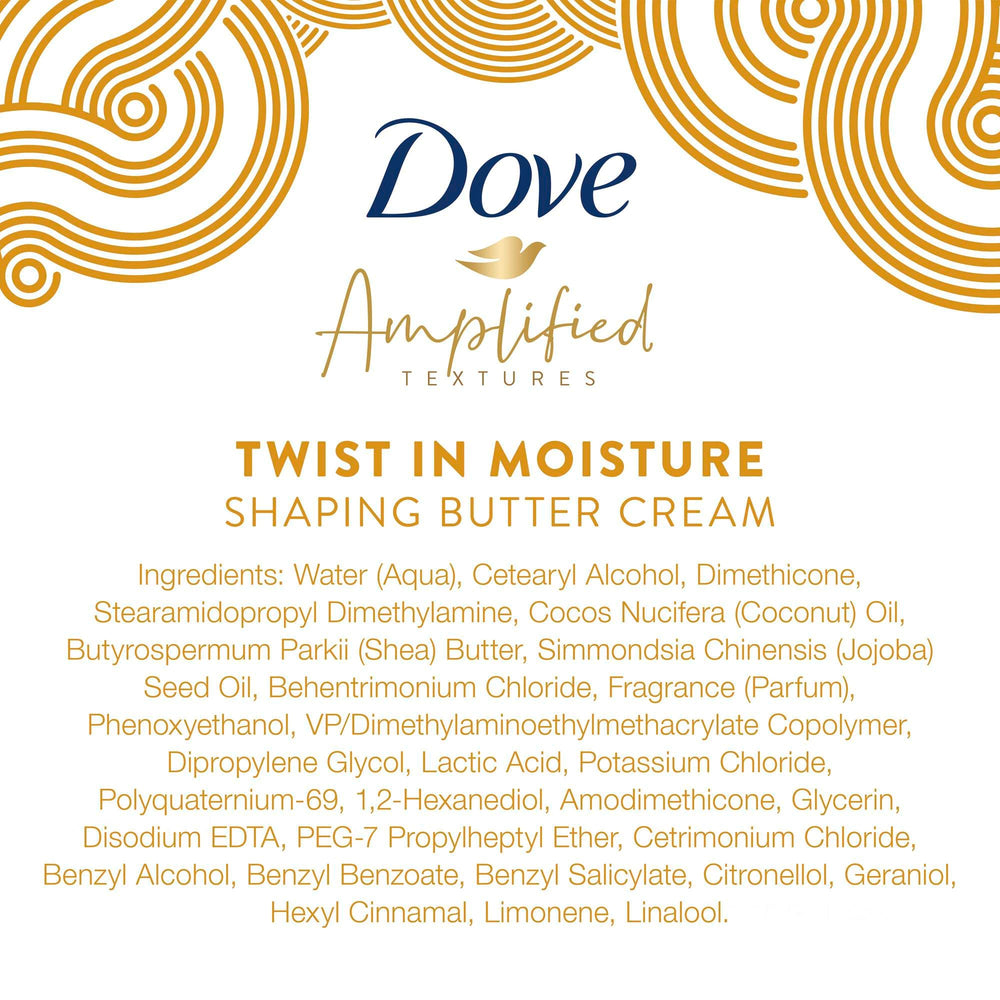 Dove Amplified Textures – boucles définies et brillantes après utilisation