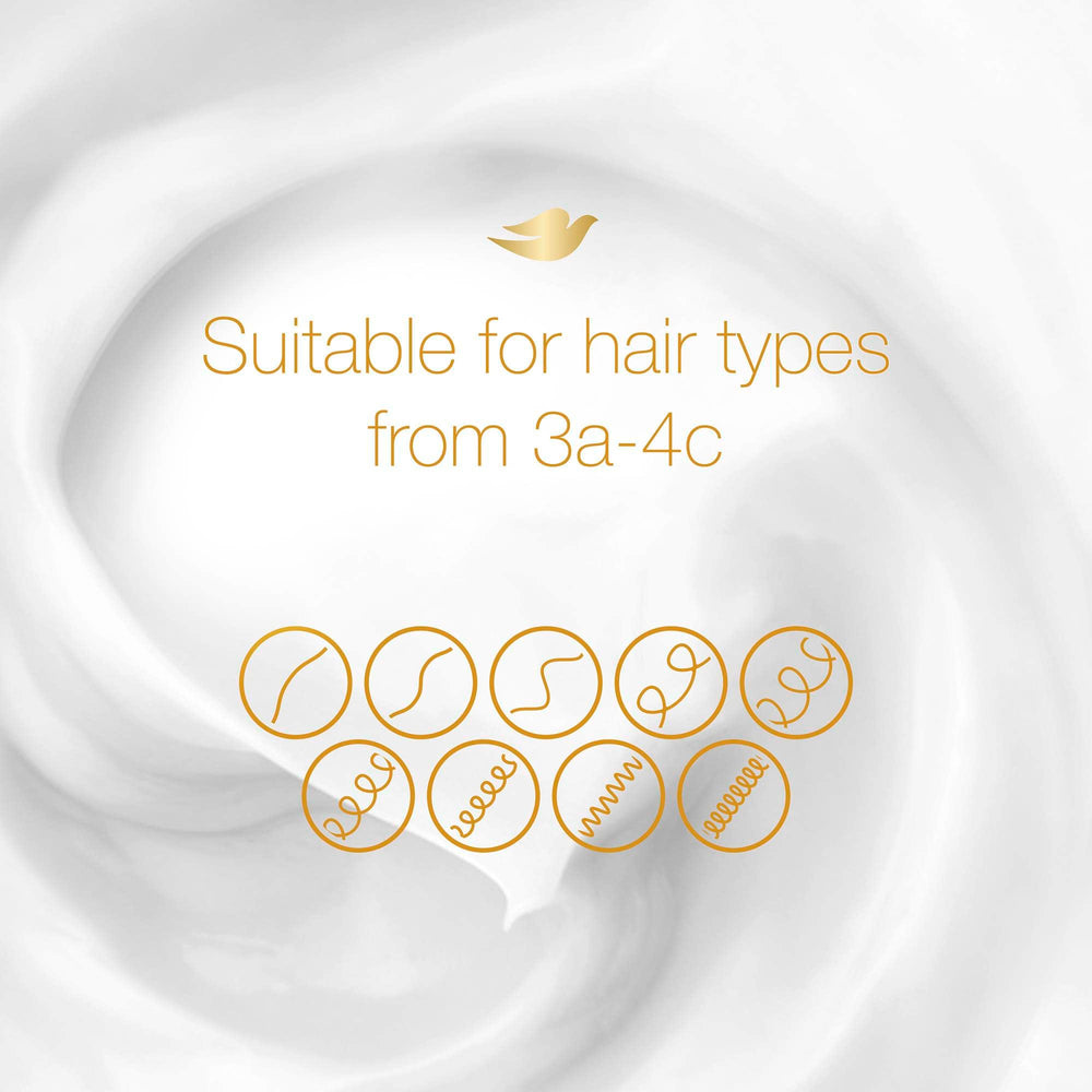 Dove Amplified Textures – étiquette produit claire sans parabènes