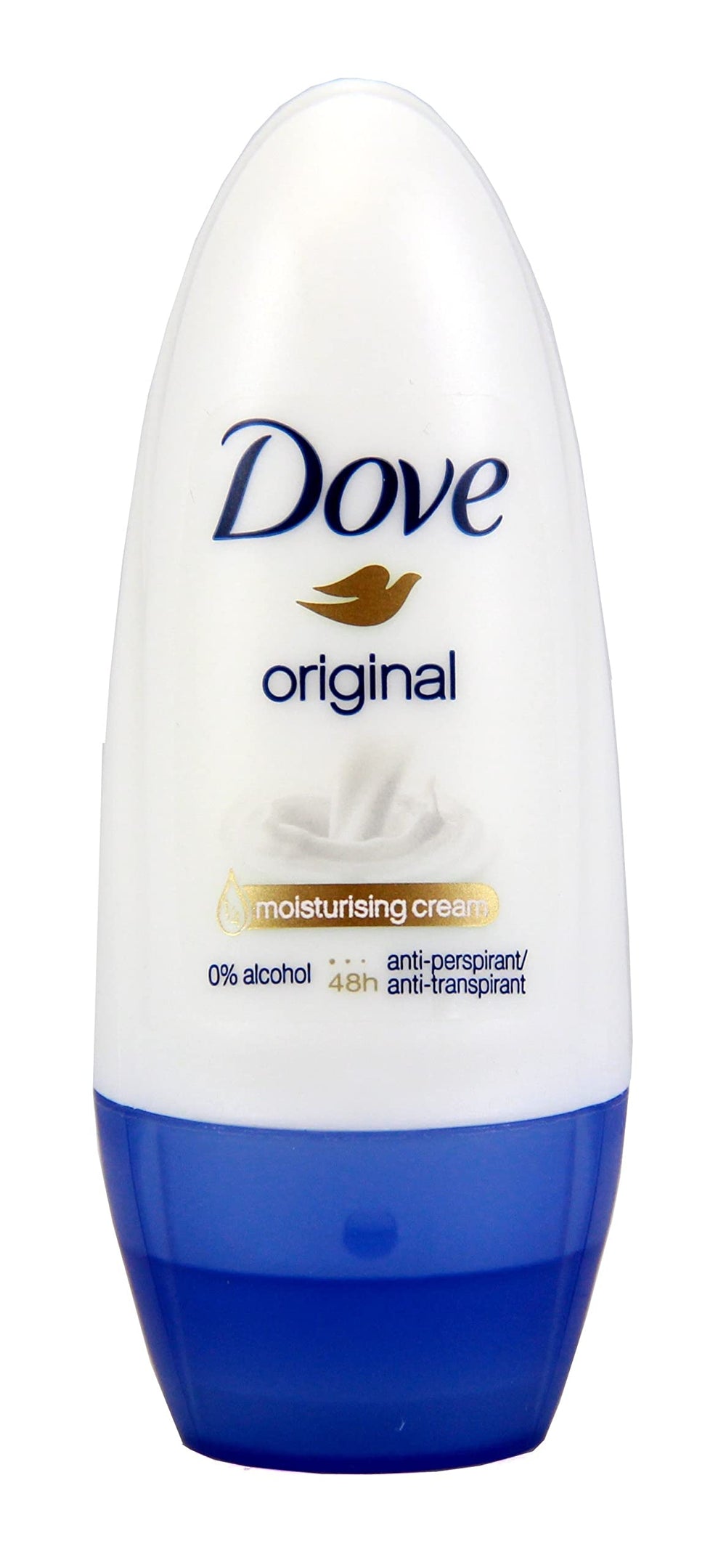 Dove Antiperspirant Original, bouteille élégante offrant une protection jusqu'à 48 heures