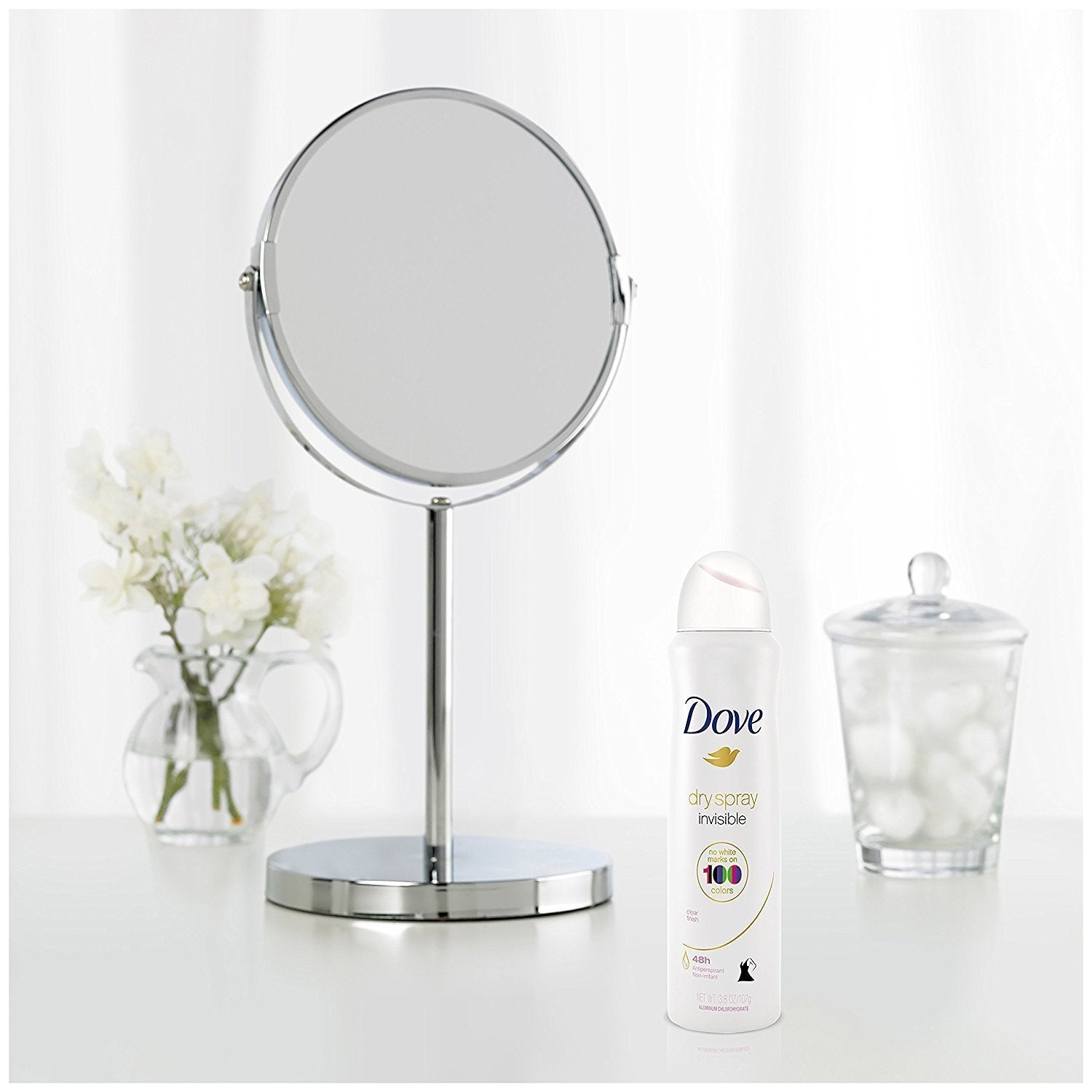 Dove Antiperspirant pulvérisateur sec sans traces blanches sur tissus