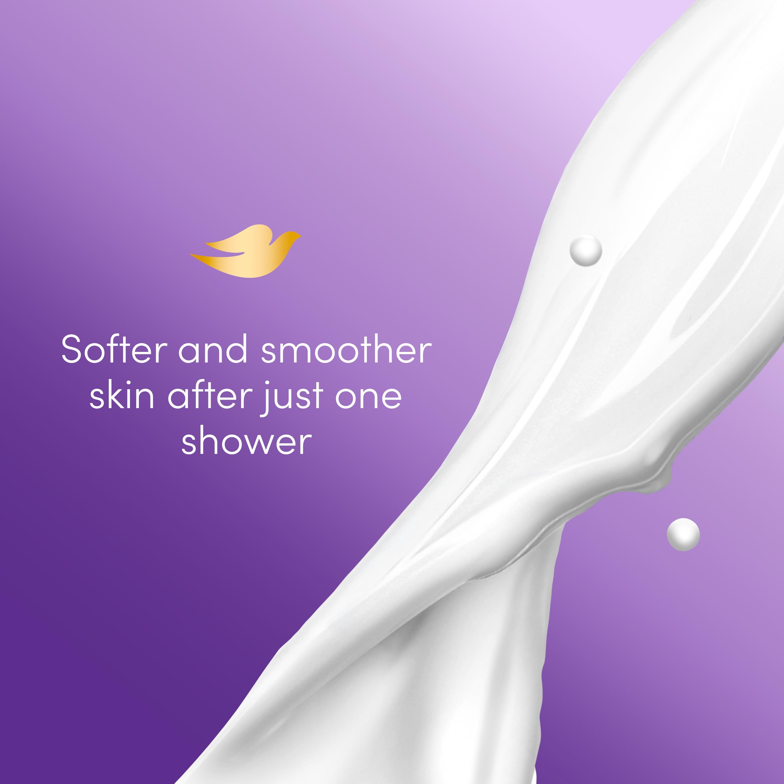 Arôme jasmin coco Dove: expérience douche apaisante et hydratante