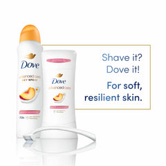 Dove Advanced Care Peche Camomille Déodorant Stick: réparation et renforcement de la barrière cutanée après rasage.