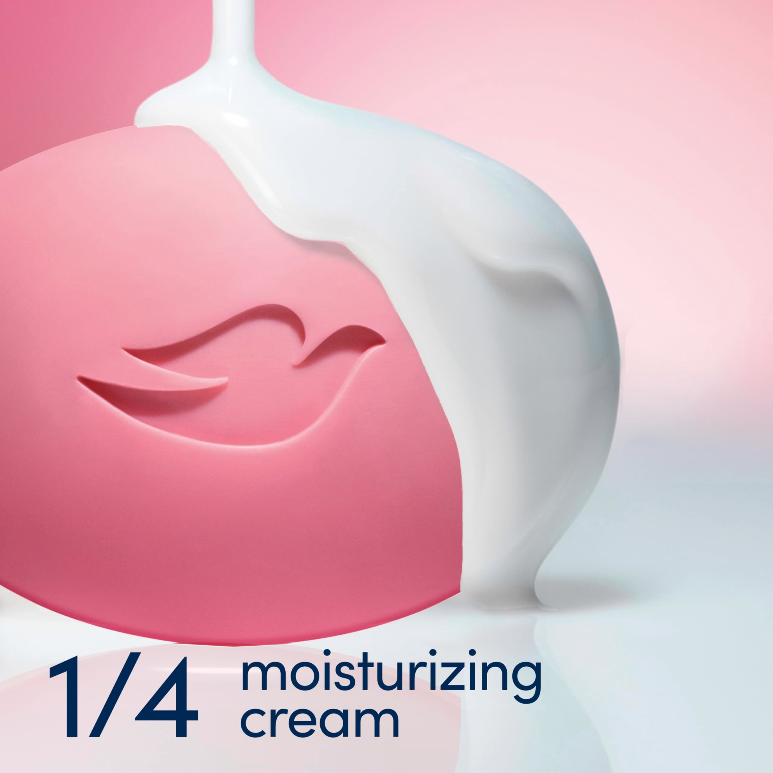 Dove Beauty Bar cerise-chia: emballage élégant et pratique.