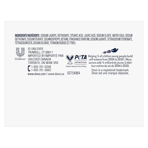 Dove Beauty Bar Originale — mousse généreuse pour un nettoyage en douceur.