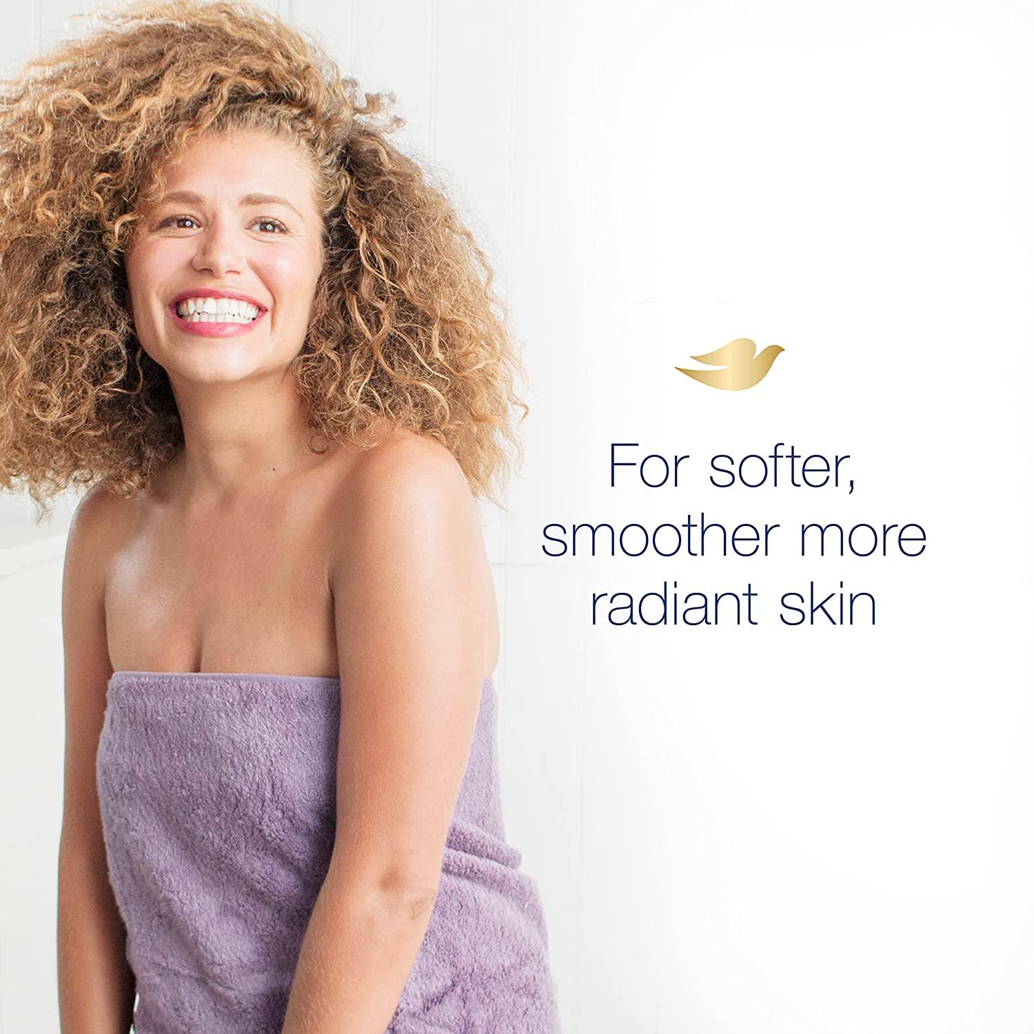 Savon Dove sans parfum, convient à la routine quotidienne.