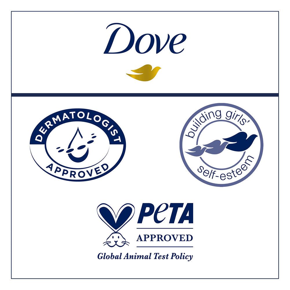 Sans sulfates et parabènes, Dove Body Love pré-cleanse respecte la peau.