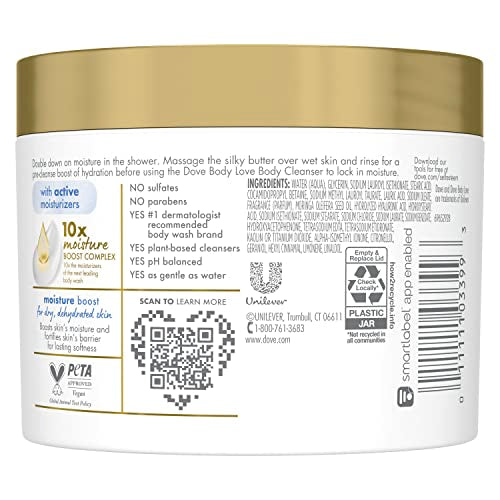 Dove Body Love Butter, serum hyaluronique, booste l'hydratation en profondeur.