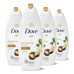 Bouteille Dove Soin Corps Karité Vanille Chaude pour hydratation douce