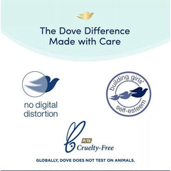Dove Bouteilles dans la douche illustrant une routine de soin facile.
