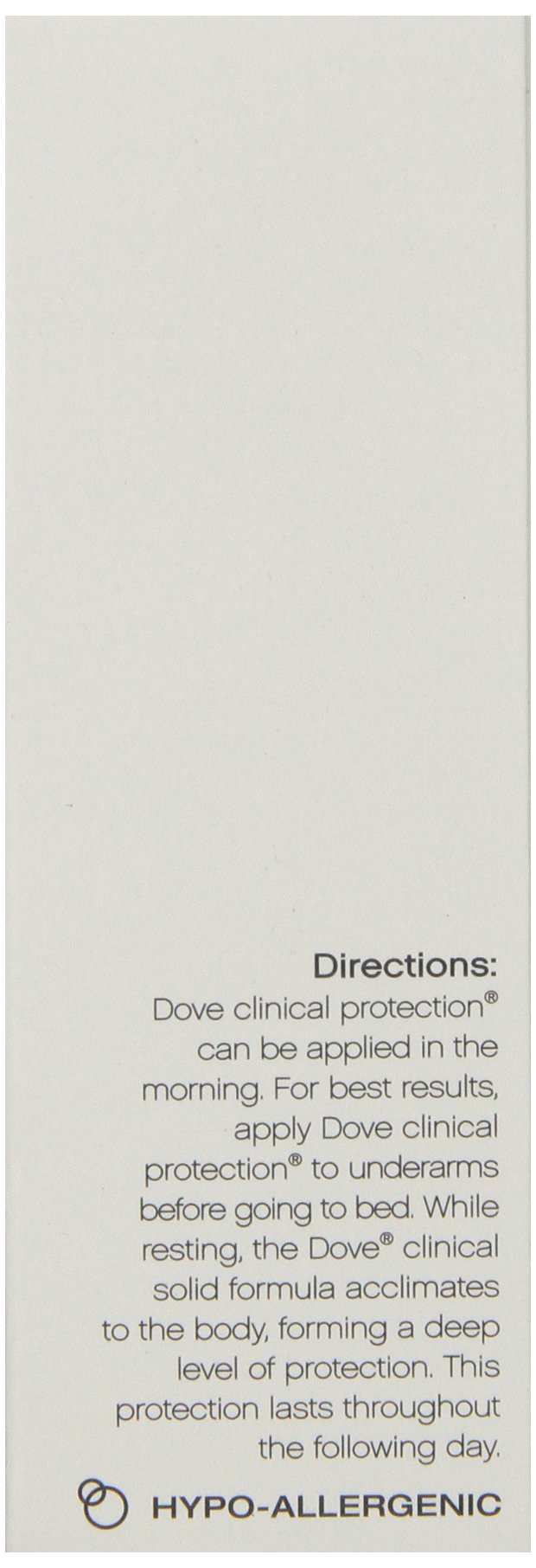 Formule sans alcool de Dove Clinical Protection Cool Essentials pour une sensation douce.