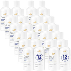 Coffret voyage Dove avec shampoing et après-shampoing pour cheveux abîmés, format voyage