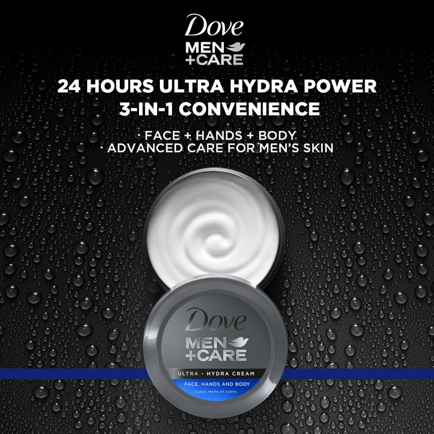 Dove Crème Ultra Hydra – usage quotidien facile