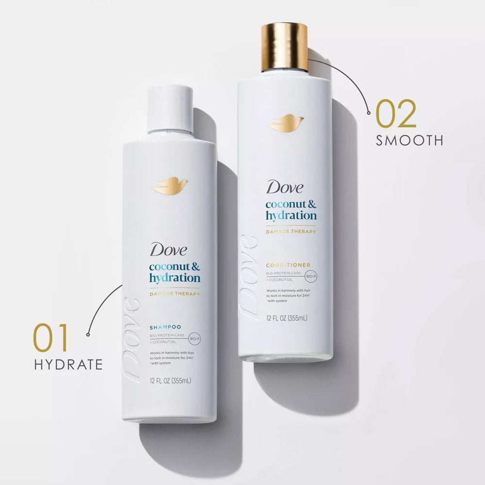 Dove Damage Therapy — rituel douche, utilisation simple et rapide.
