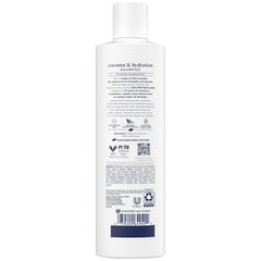 Dove Damage Therapy — ingrédients coco-lime visibles, hydratation durable des cheveux.