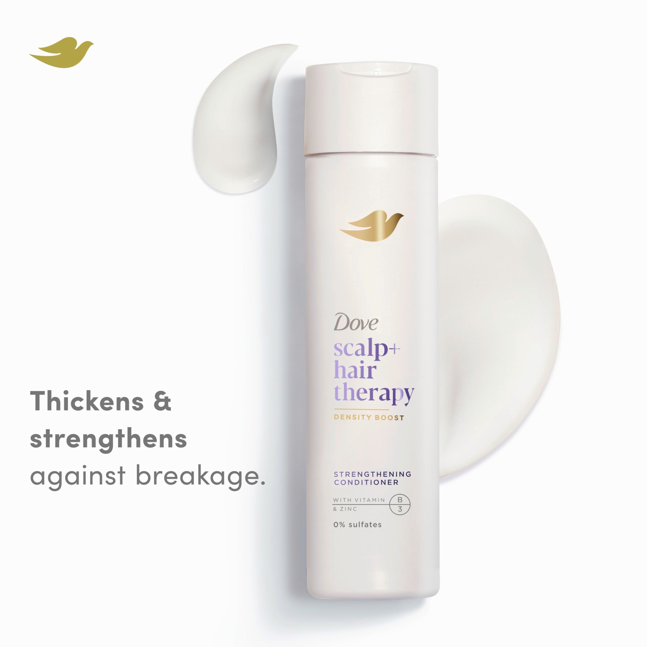 Dove Density Boost : crème-conditionneur à texture soyeuse pour cheveux fins