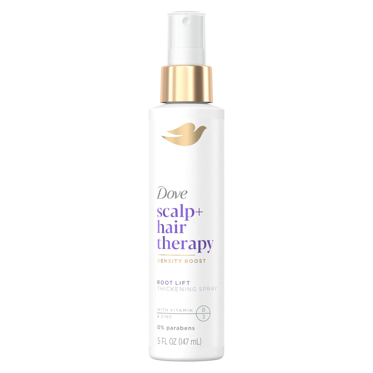 Dove Density Boost Root Lift, bouteille prête à offrir du volume dès la racine.
