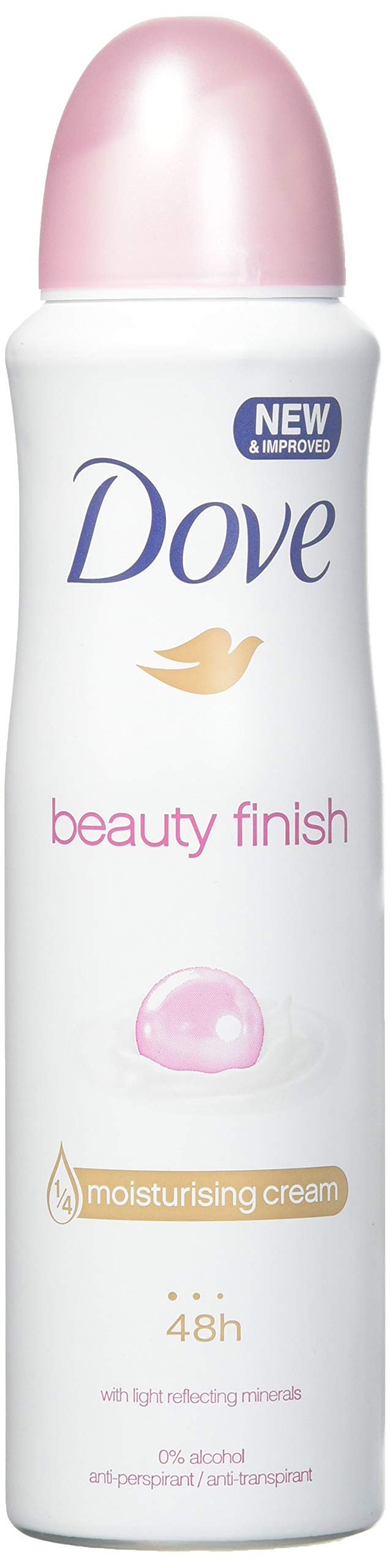 Dove Déodorant anti-transpirant 150 ml, pack de six, protection longue durée.