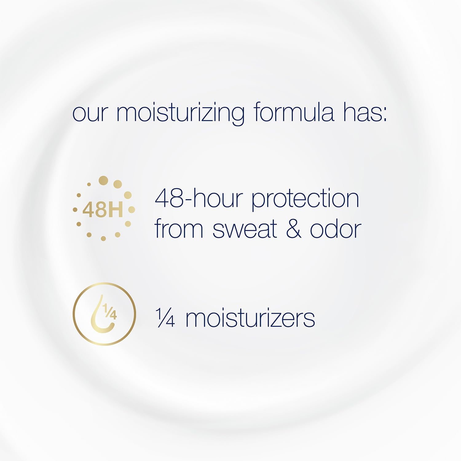 Dove Déodorant femme, protection clinique 48h et parfum frais.