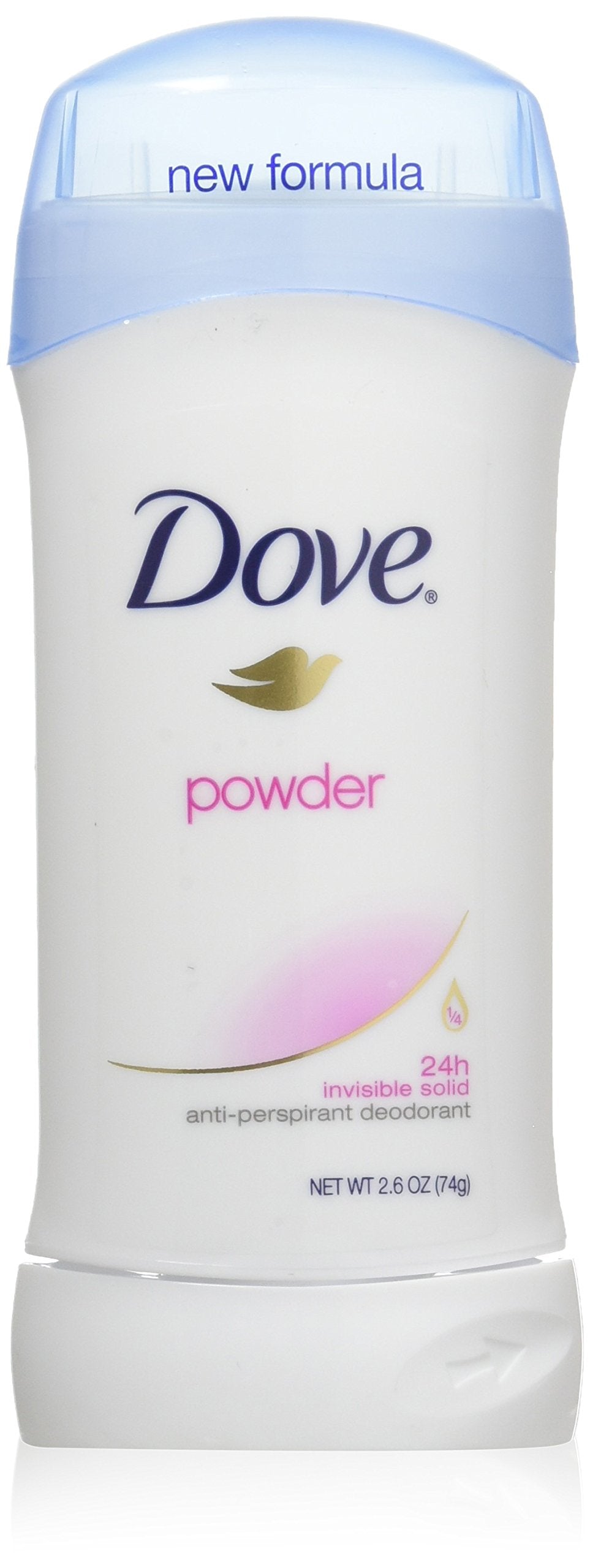Dove Déodorant Invisible en baton, lot de 6, protection discrète toute la journée.