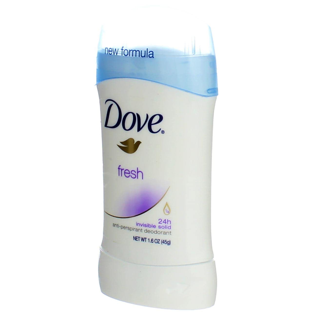 Dove Déodorant Invisible Solid Frais, texture soyeuse pour une application douce.