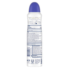 Dove Déodorant pulvérisateur sec Original Propre – utilisation quotidienne et fraîcheur.