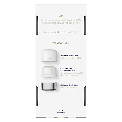 Dove Déodorant Recharge Emballage Plastique: réduction des déchets grâce à la recharge