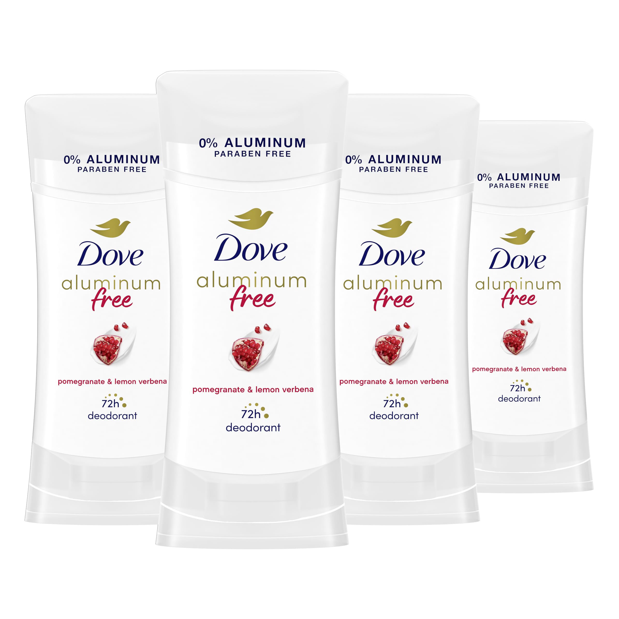 Dove sans aluminium déodorant pomme-verveine en emballage prêt à l'emploi