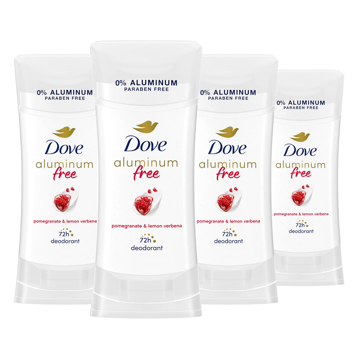Dove sans aluminium déodorant pomme-verveine en emballage prêt à l'emploi
