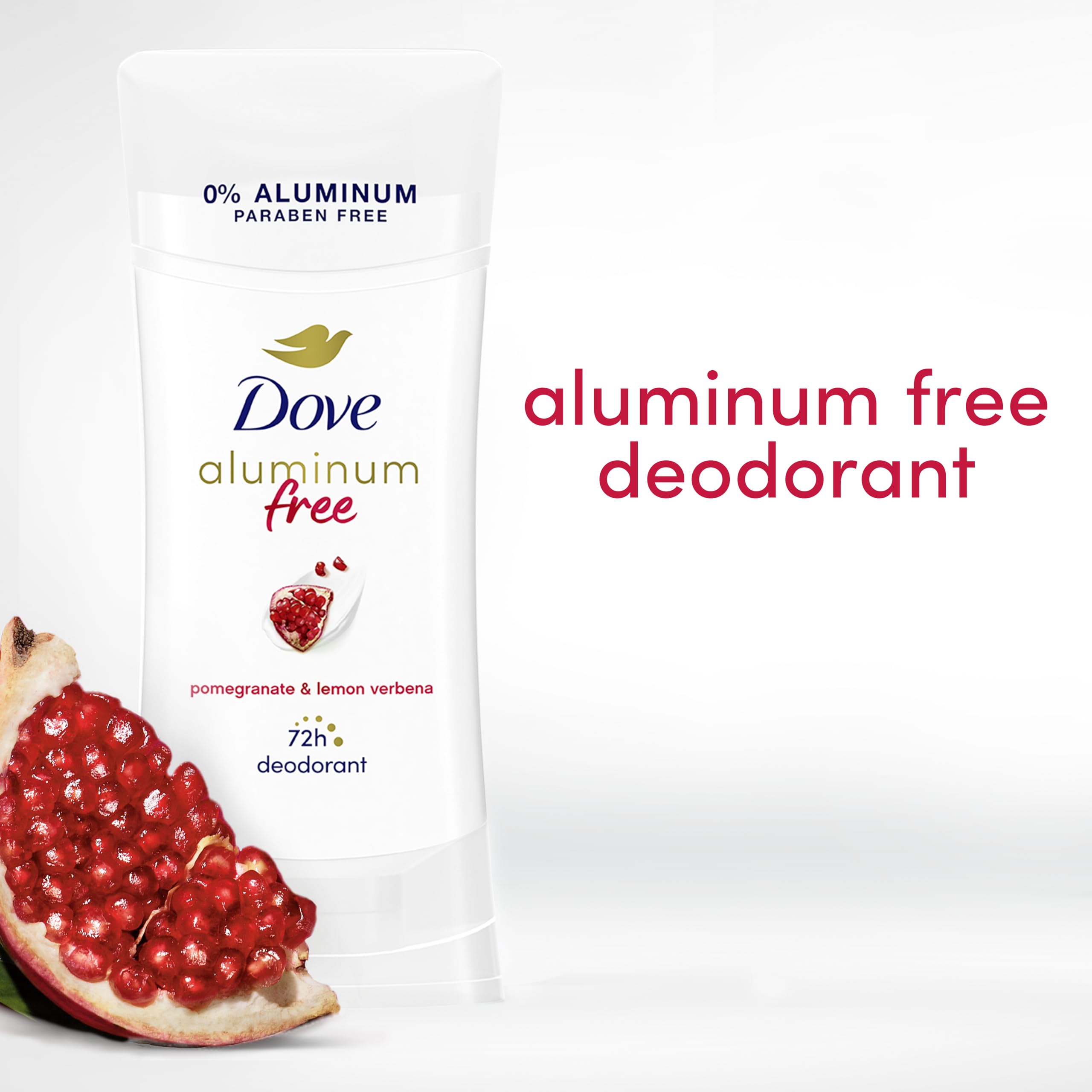 Texture creme du déodorant Dove sans aluminium