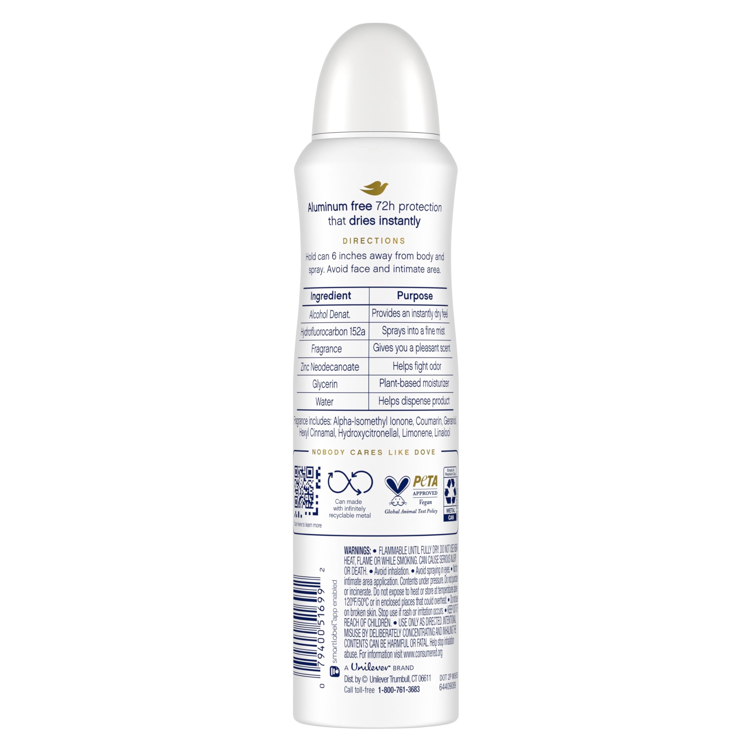Application du spray sans aluminium sur l'aisselle pour une propreté durable.