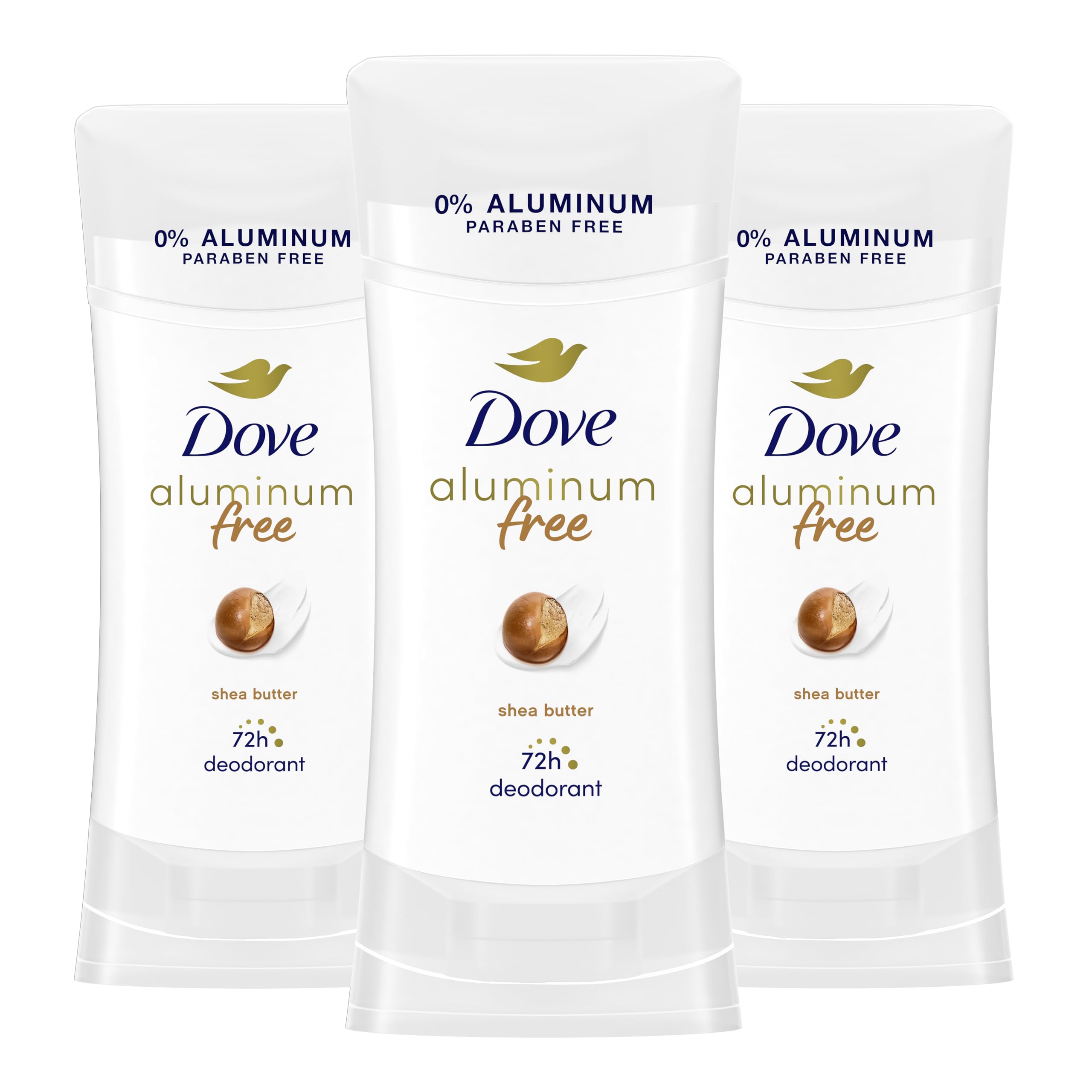 Dove déodorant sans aluminium en stick karité pour douceur longue durée