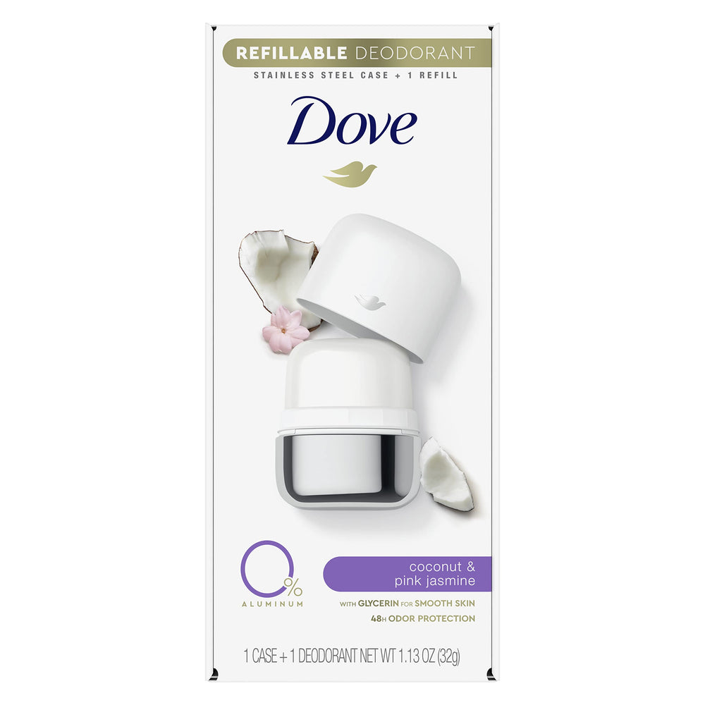 Dove Déodorant Start Kit Étui Inox: utilisation durable et pratique au quotidien