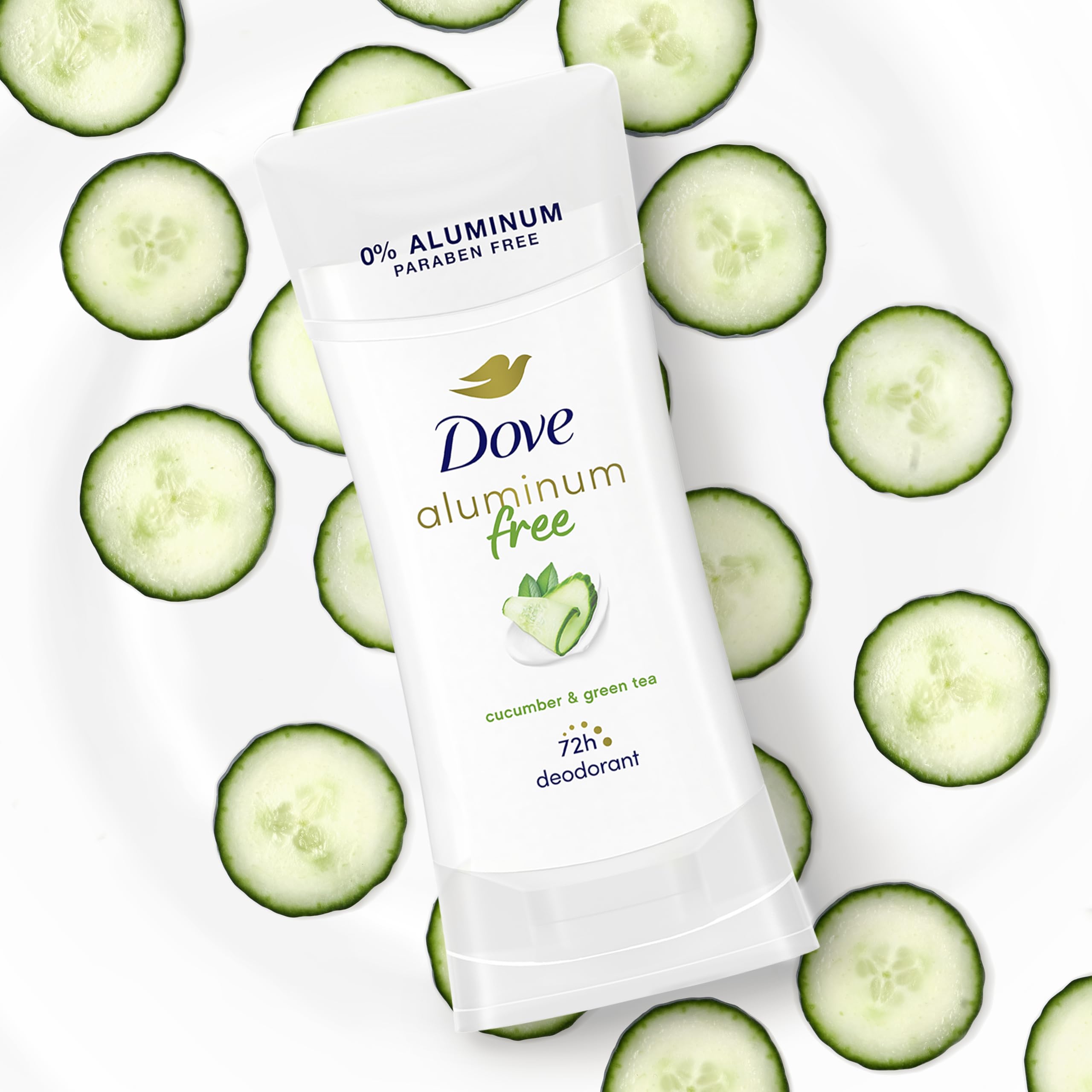 Dove déodorant sans aluminium, hydratants pour aisselles douces et confortables.