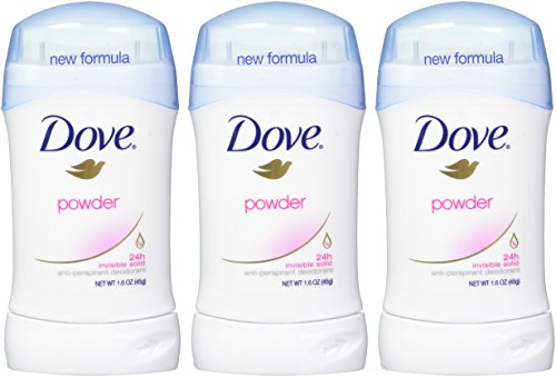 Dove désodorisant invisible forme solide, texture lisse.