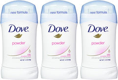 Dove désodorisant invisible forme solide, texture lisse.