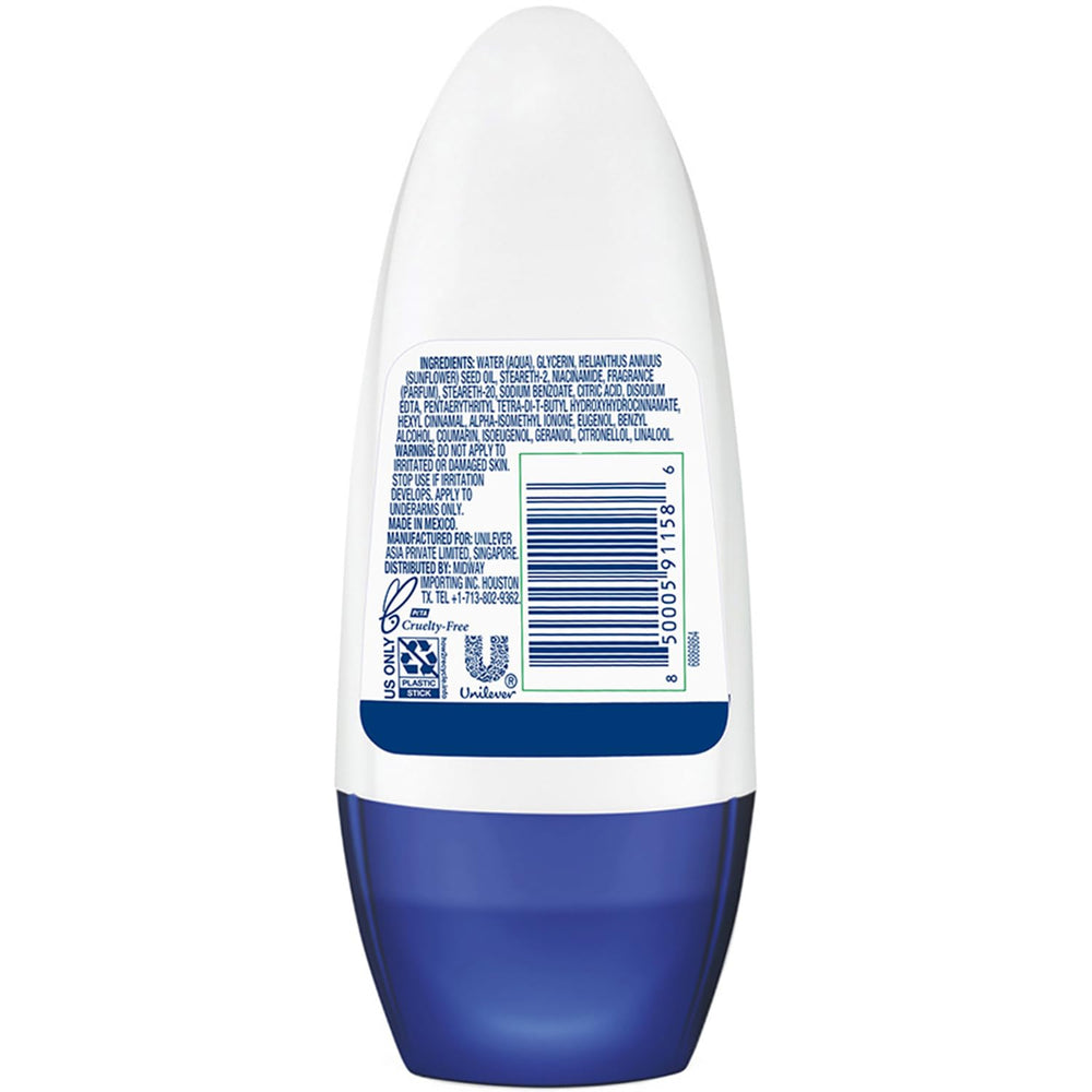 Application douce du déodorant Dove Original Propre pour une sensation agréable toute la journée.